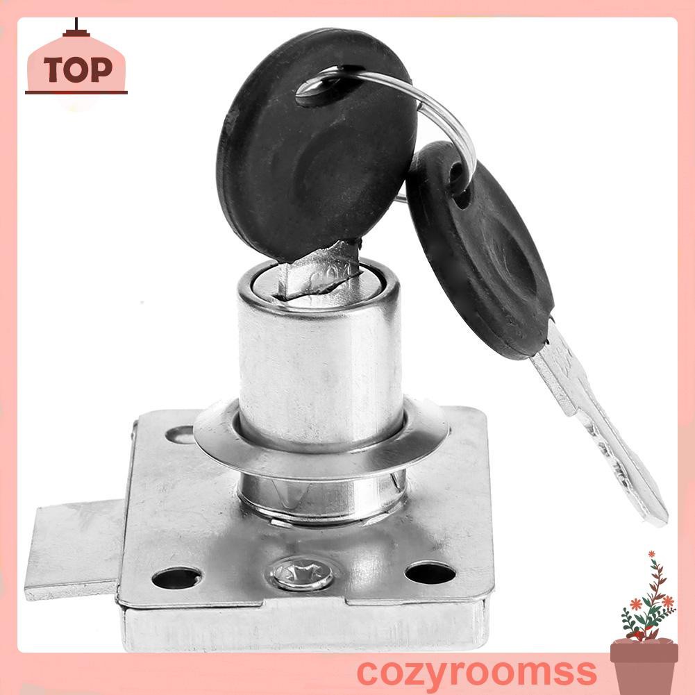 Ổ Khóa Cửa Tủ Kèm 2 Chìa Khóa