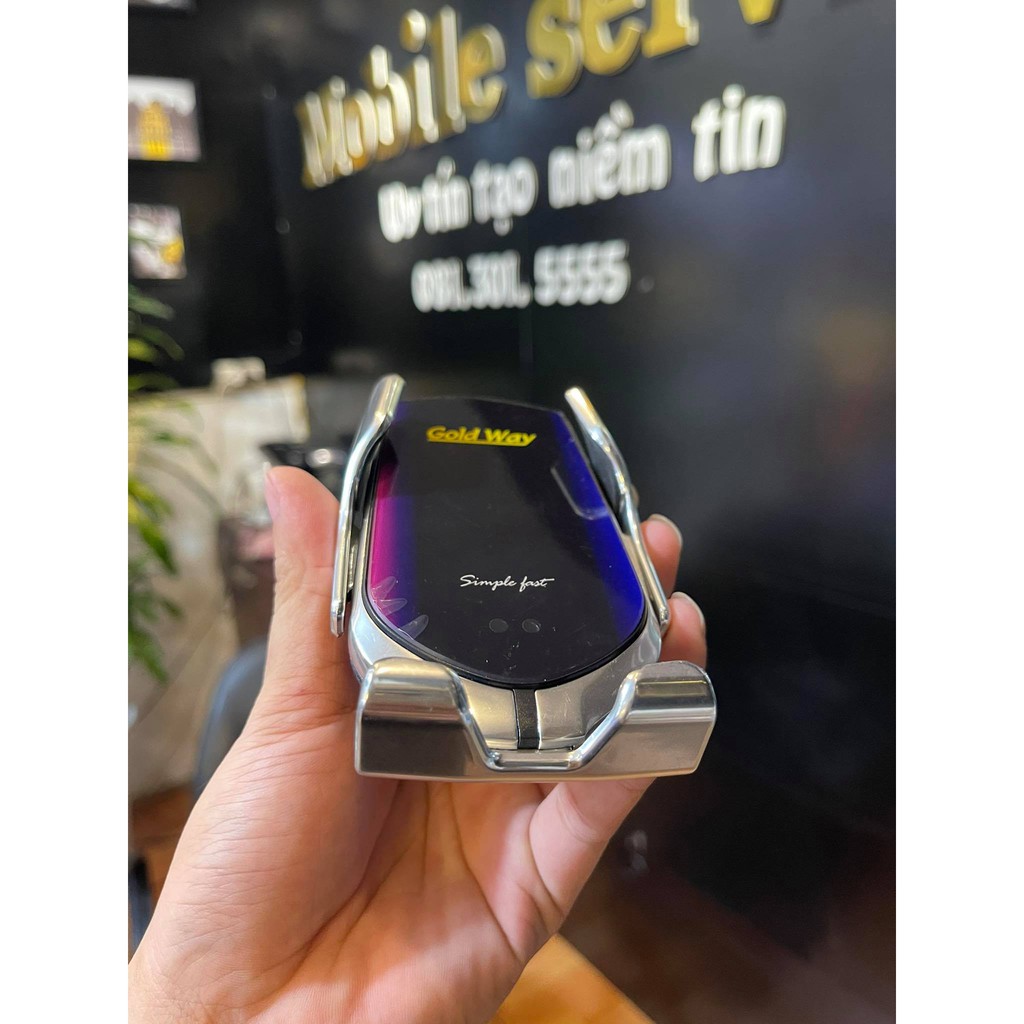 Kẹp Điện Thoại Ô Tô Kiêm Sạc Không Dây R1 (Tự Kẹp Thông Minh | BigBuy360 - bigbuy360.vn