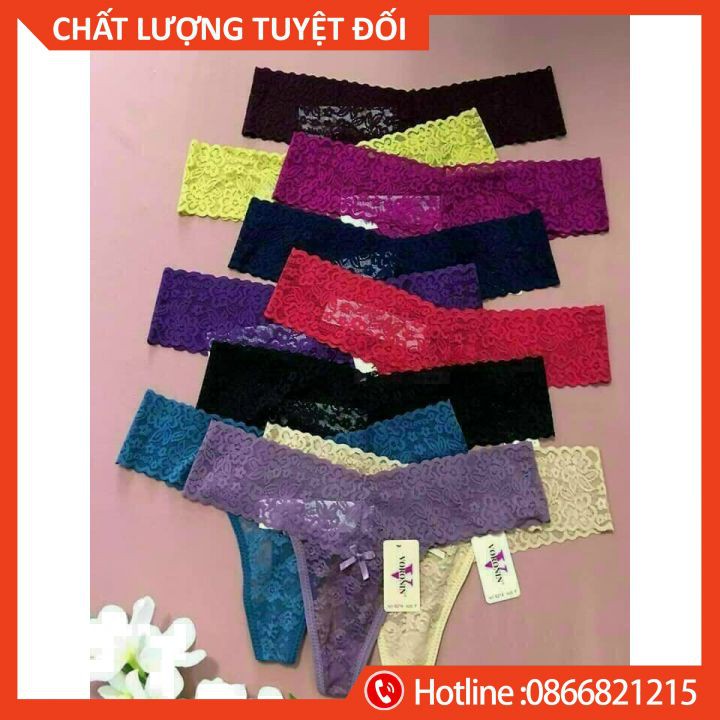 QUẦN LÓT LỌT KHE REN NGA GỢI CẢM 6214