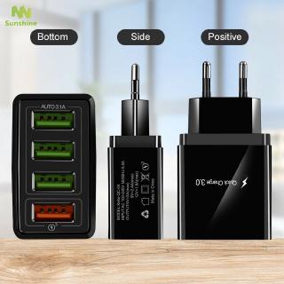 Củ Sạc Nhanh Qc3.0 4 Cổng Usb