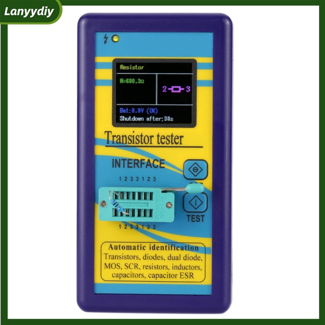 Máy Kiểm Tra Bóng Bán Dẫn Màn Hình Màu Đa Năng Lanydiy M328
