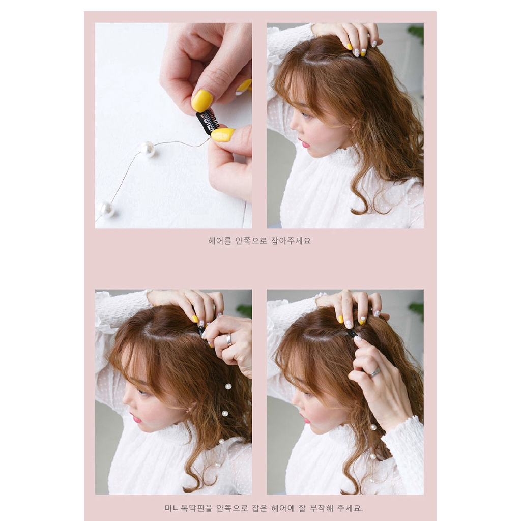 Phụ kiện trang trí tóc đính pha lê sành điệu cho nữ