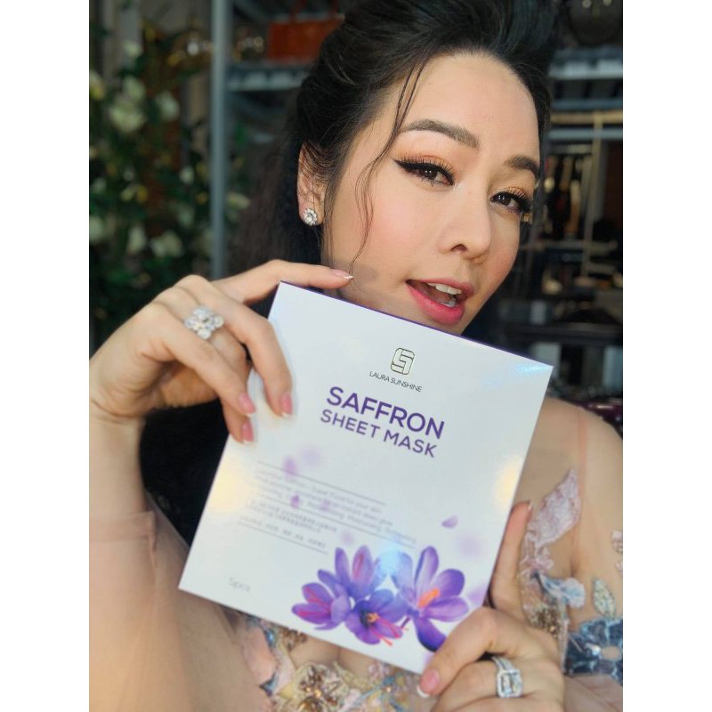 5 MẶT NẠ LAURA SUNSHINE NHUỴ HOA NGHỆ TÂY