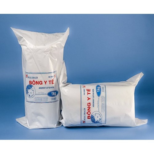 Bông Gòn Y Tế Bảo Thạch gói 500g - 1kg