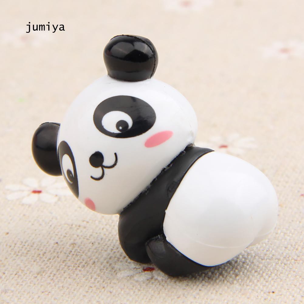 Bộ 8 tượng trưng bày hình con gấu trúc đáng yêu dùng để trang trí
