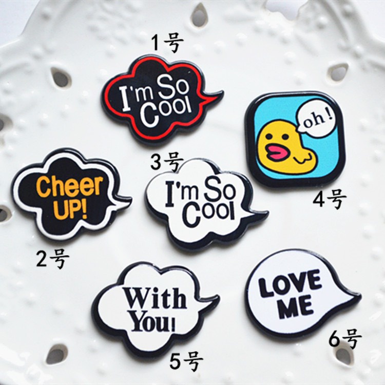 Charm (C15) slime/ Dụng Cụ Charm Trang Trí [Ko Keo &amp; Nút] Nhiều Hình Ảnh (1.3x2.5 cm)