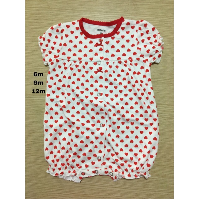 1004- Body đùi Carter bé gái hình tim