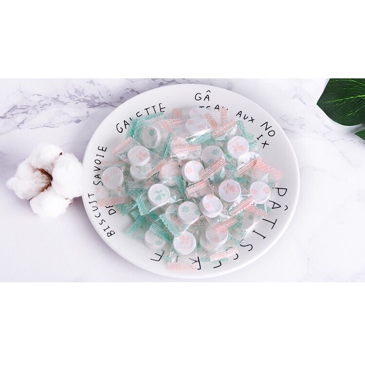 [RẺ VÔ ĐỊCH] Mặt Nạ Viên Nén Giấy Tri'kel Dưỡng Da Mụn Cấp Ẩm Thải Độc