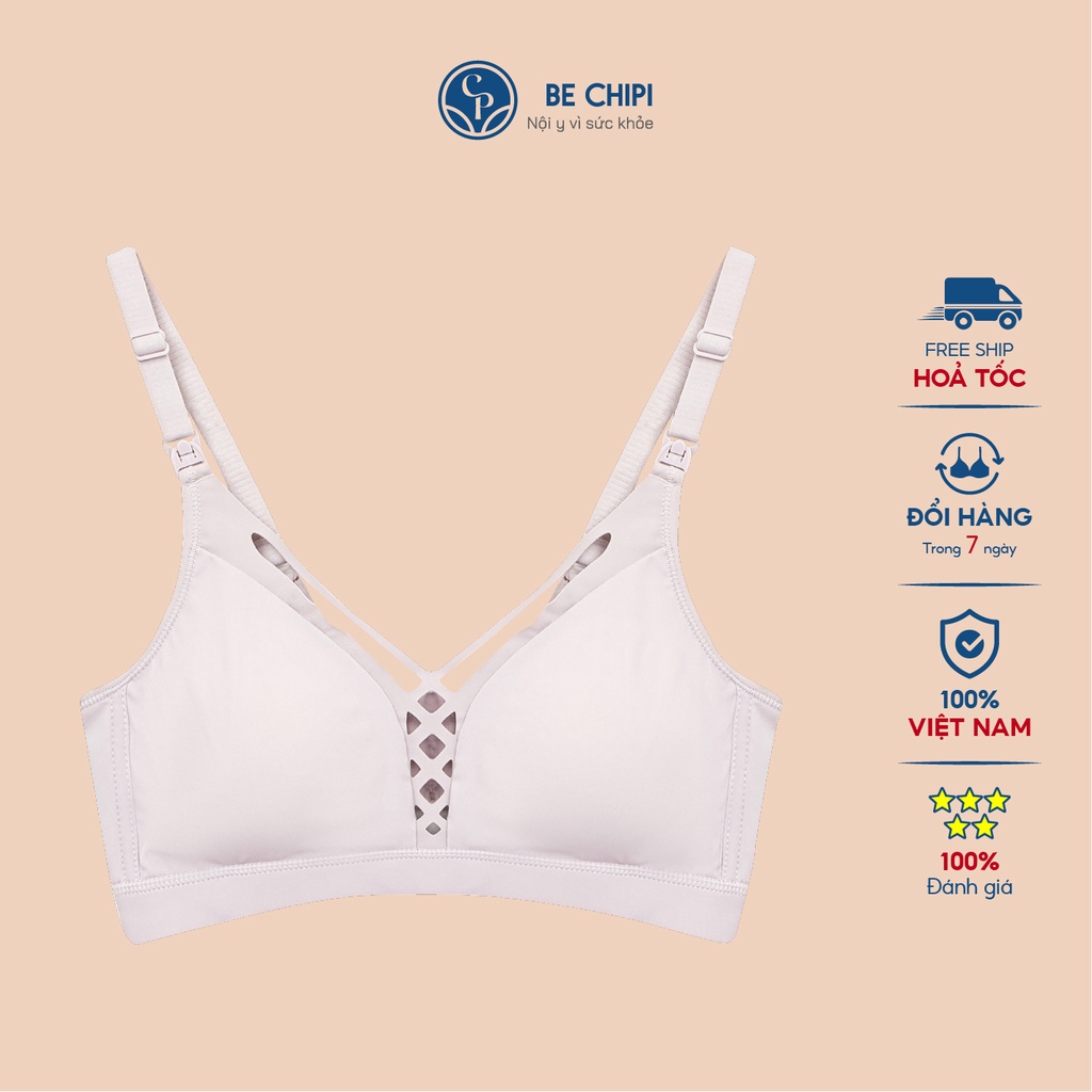 Áo Lót Mẹ Bầu Cotton Trơn Bigsize Co Dãn 4 Chiều BECHIPI MD107