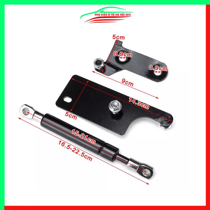 Ty hãm bưởng cốp sau thanh thủy lực cho xe bán tải Hilux Revo Rocco 2015-2022 nâng hạ nắp thùng