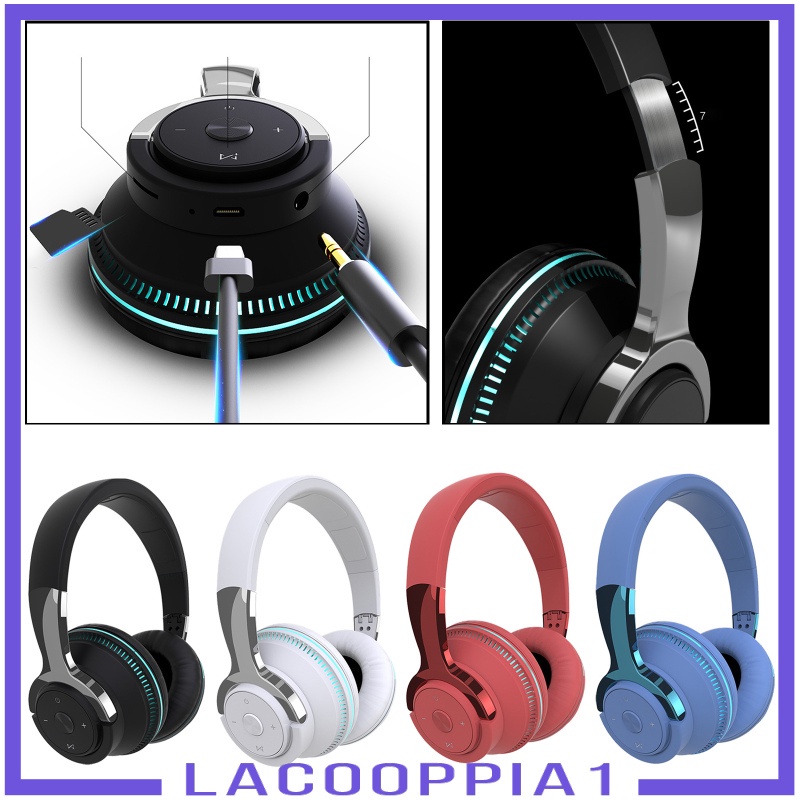 [LACOOPPIA1] H2 Wireless Headphone Bluetooth Headset Stereo Earphone w/Mic