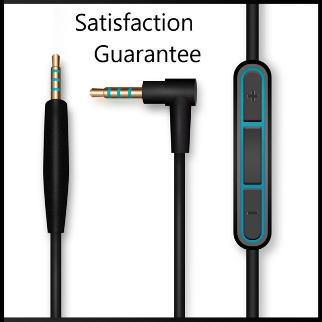Dây Cáp Âm Thanh Thay Thế Kèm Mic Cho Tai Nghe BOSE QuietComfort 25 QC25