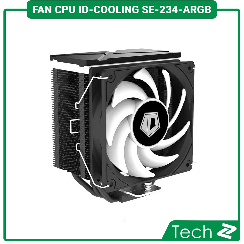 Tản Nhiệt CPU ID-Cooling SE-234-ARGB