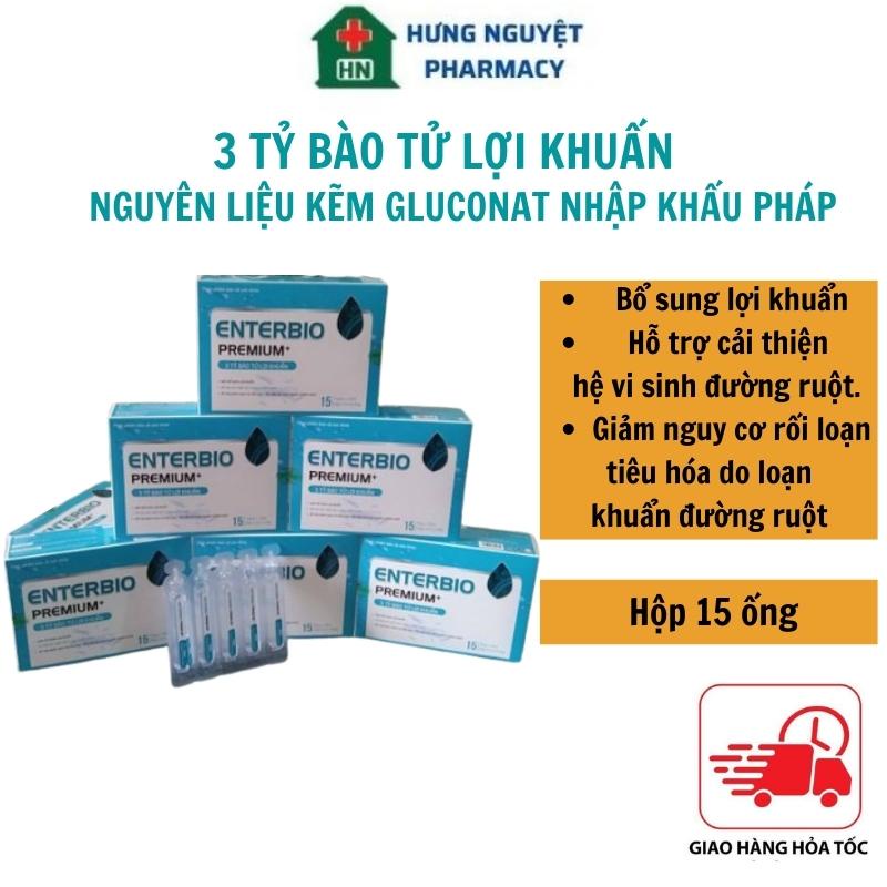Enterbio premium+ bổ sung lợi khuẩn hỗ trợ giảm rối loạn tiêu hóa