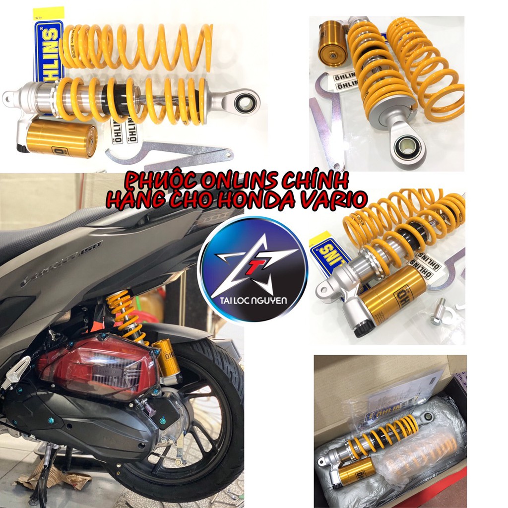 PHUỘC OHLINS DÀNH CHO HONDA VARIO/CLICK/LUVIAS CHÍNH HÃNG