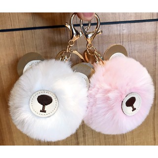 móc khóa cục bông con gấu