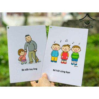 [Học liệu phát triển ngôn ngữ] Bộ thẻ phát triển ngôn ngữ