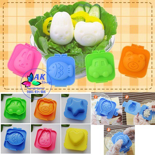 SET 6 DỤNG CỤ TẠO HÌNH BENTO