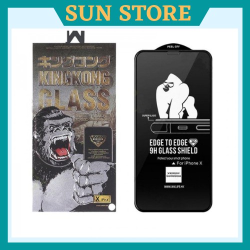 Kính cường lực KING KONG 3D-siêu sịn-giá rẻ-full màn-không hộp