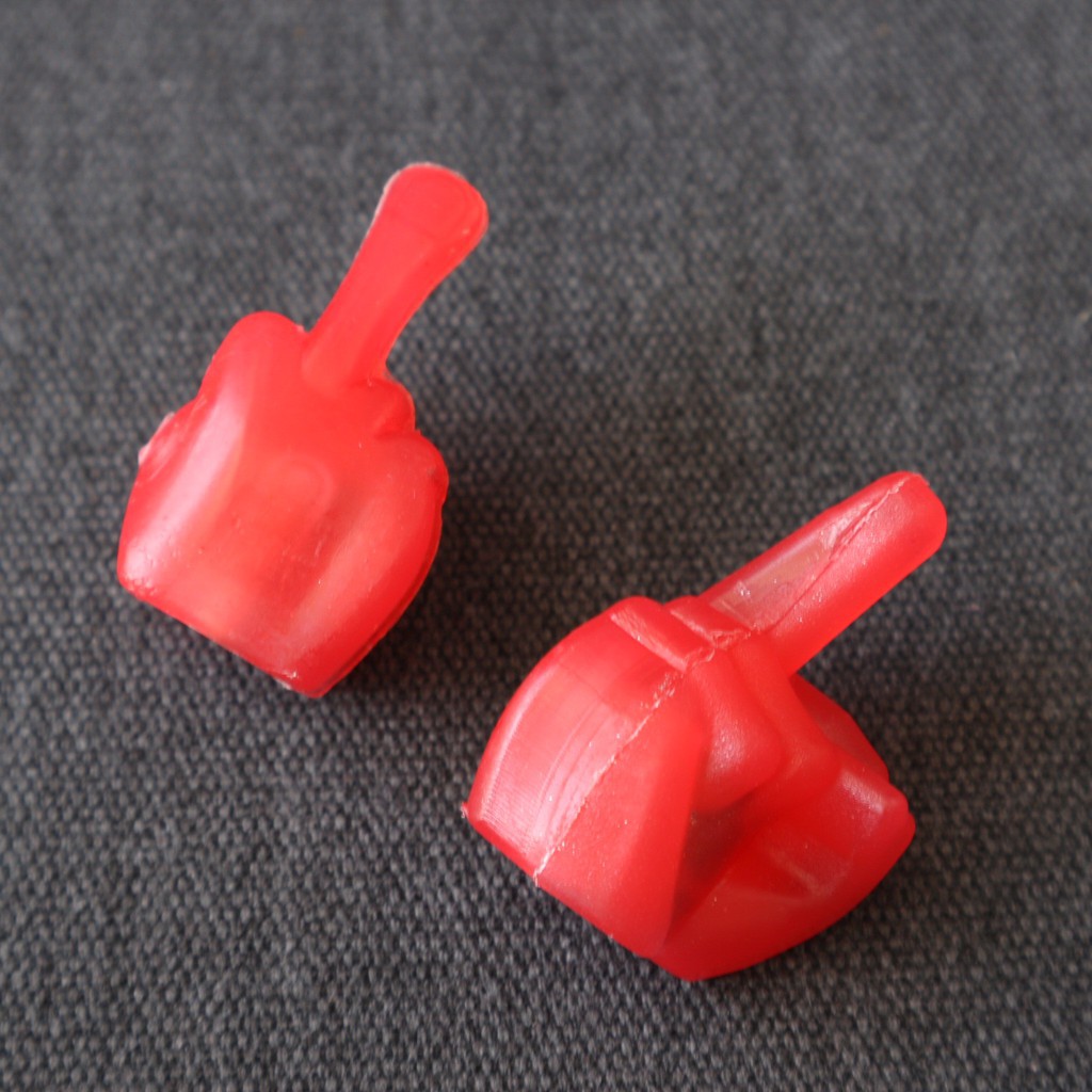 [XẢ KHO] NẮP VAN VÒI XE MÁY HÌNH NGÓN TAY DẠ QUANG (nhiều màu )