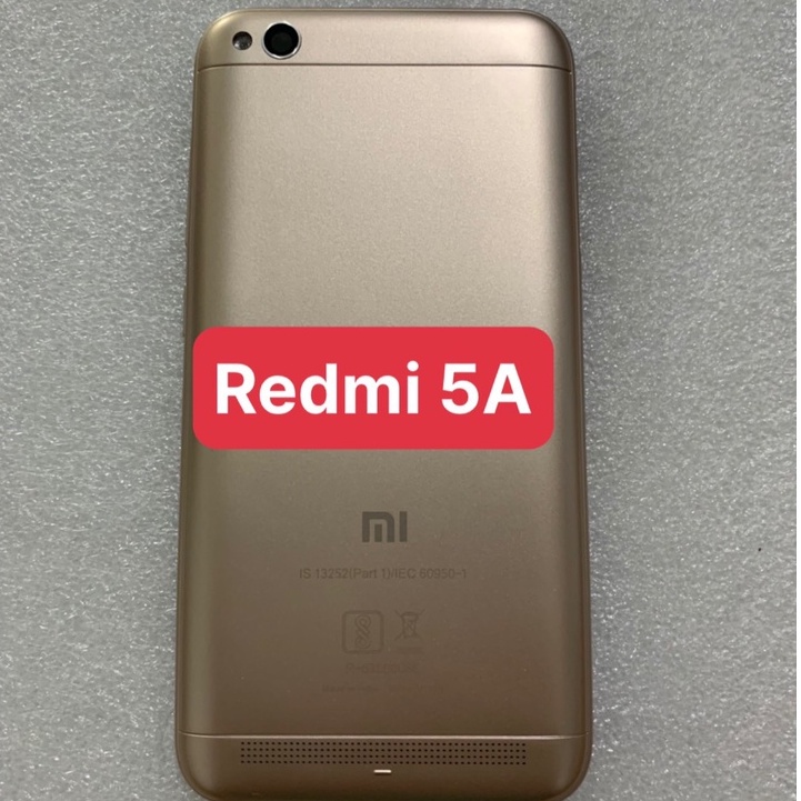 bộ vỏ xiaomi Redmi 5A - gồm lưng , sườn , kính camera