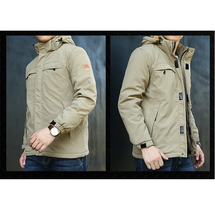 Áo khoác nam Jacket quân đội lót lông Cao Cấp