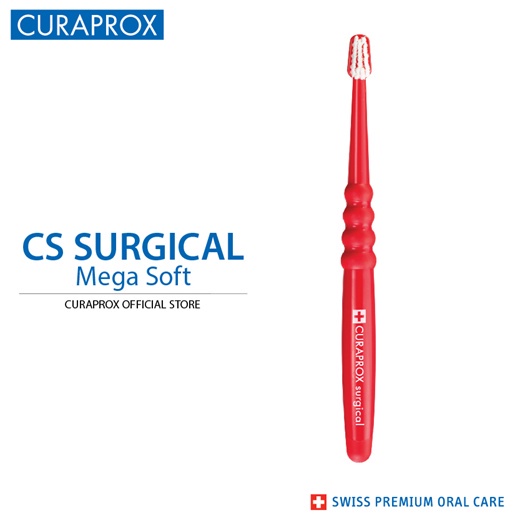 Bàn chải răng Curaprox CS Surgical Mega Soft cho răng sau phẫu thuật