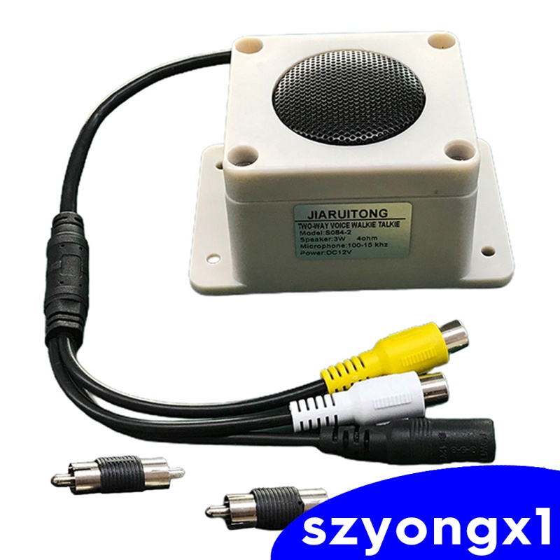 Loa Micro Ngoài Trời Chống Thấm Nước Dễ Lắp Đặt Cho Máy Ảnh Surveillance