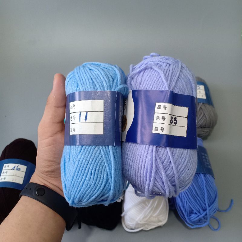 Combo 15 cuộn milk bò 50gr (ib chọn màu)