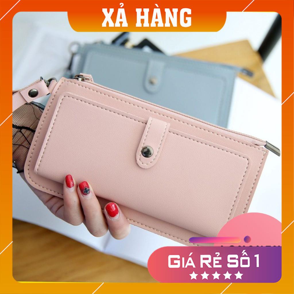 Ví nữ dáng dài thời trang cao cấp nhiều ngăn đựng tiền đẹp giá rẻ VD103 SIÊU HOT HIT