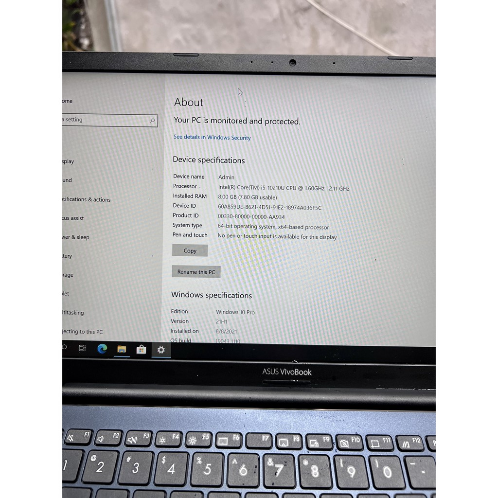 Laptop Asus Vivobook X412 / core i5-10210U/ Mx330 -Ram 8Gb/SSD512Gb/Màn 14"0 Full HD liknew | BigBuy360 - bigbuy360.vn