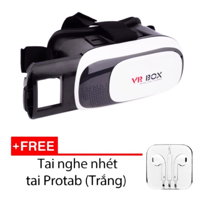 Kính thực tế ảo VR Box + tặng tai nghe nhét tai | BigBuy360 - bigbuy360.vn