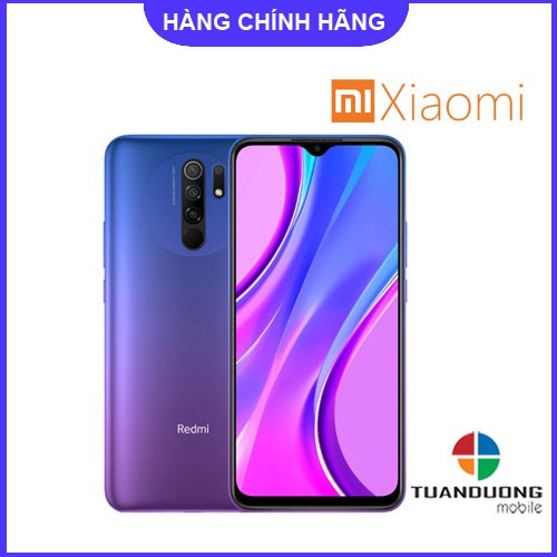 Điện thoại Xiaomi Redmi 9 (3GB/32GB) Bảo Hành Chính Hãng - Hàng Mới Nguyên Hộp