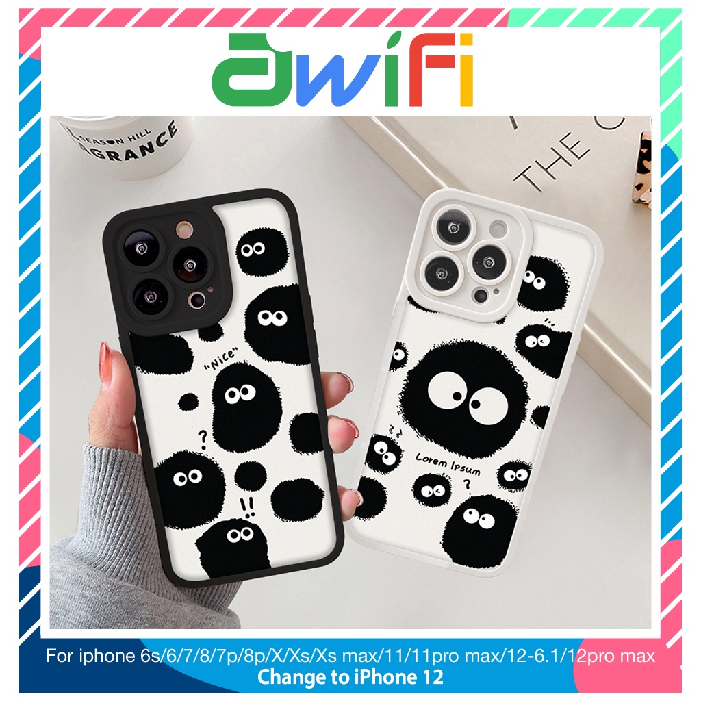Ốp Lưng Iphone Cạnh Vuông Lỗ Camera Quái Vật 6Plus/7/7Plus/8/8Plus/X/Xr/Xs/11/12/13/Pro/Max/Plus/Promax - Sale Sốc A2 - 16