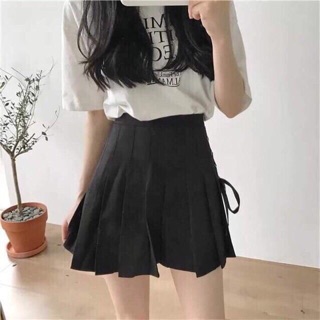 Chân váy tennis đan dây