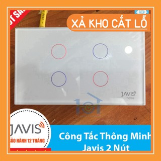 GIÁ KHUNG KHIẾP [BH 12 tháng 1 đổi 1] Công tắc cảm ứng 4 nút Javis GIÁ KHUNG KHIẾP