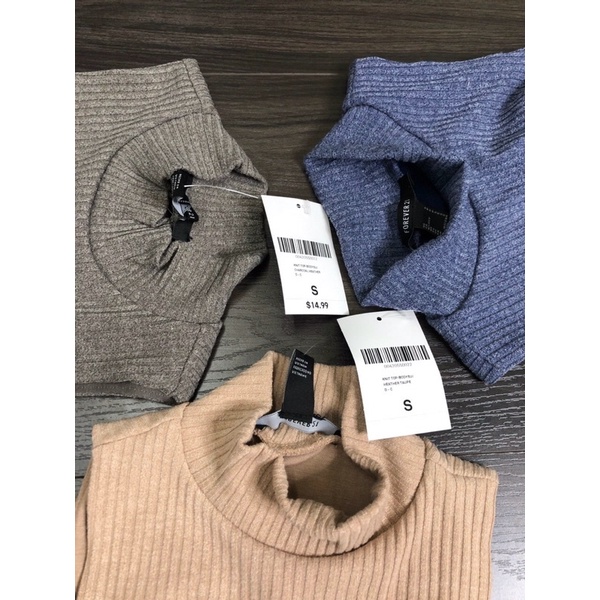 BEUCLOSET -Bodysuit cổ lọ siêu xinh F21 | BigBuy360 - bigbuy360.vn