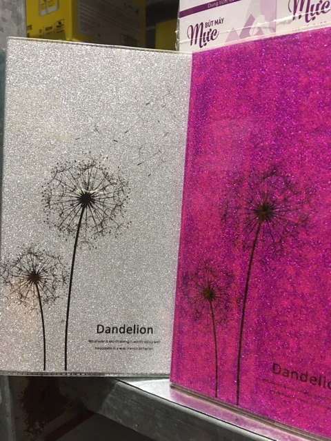 SỔ CẦM TAY DANDELION BÌA NHŨ 142x202mm