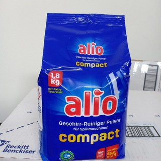 Bột rửa chén bát alio 1,8kg dùng cho máy,bột rửa bát alio gói 1,8kg new 2020 - tiết kiệm + sạch