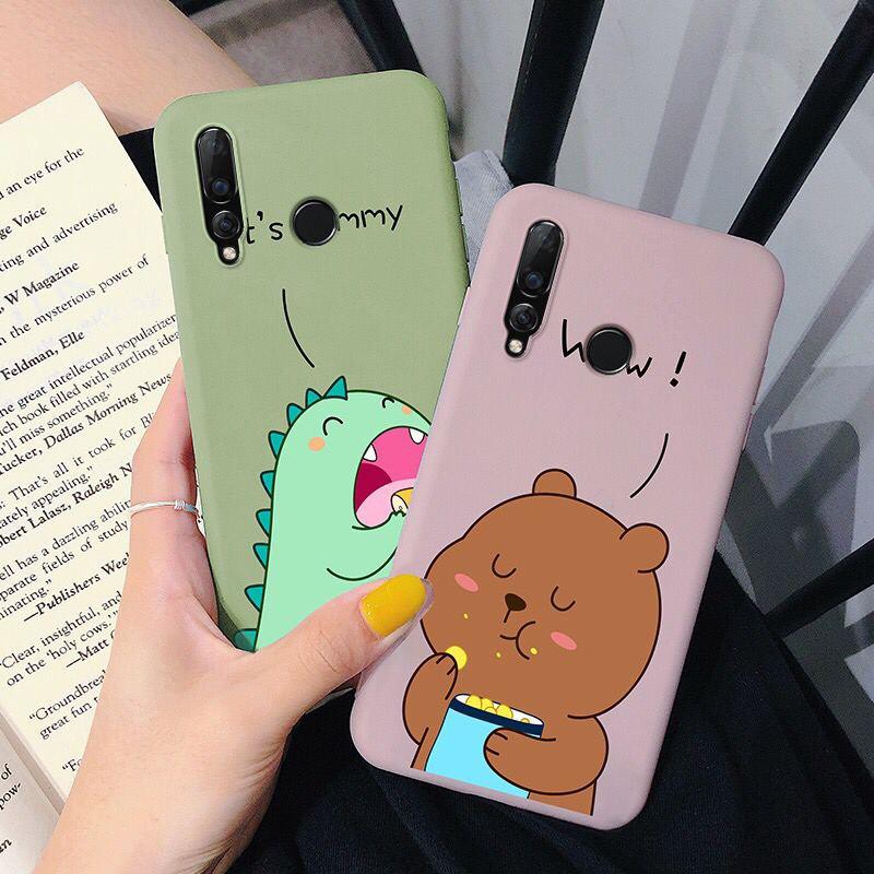 Ốp lưng samsung Gấu bear và Khủng long cho A7 2018/A9 2018/A70/A10/A10S/A51/A71/A20/A30/A50/A50S/A31/M30S/A11/ A31/ A21S | BigBuy360 - bigbuy360.vn
