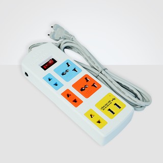 Ổ CẮM ĐIỆN ĐA NĂNG HONJIANDA MÃ 04 - AN TOÀN CHỐNG QUÁ TẢI