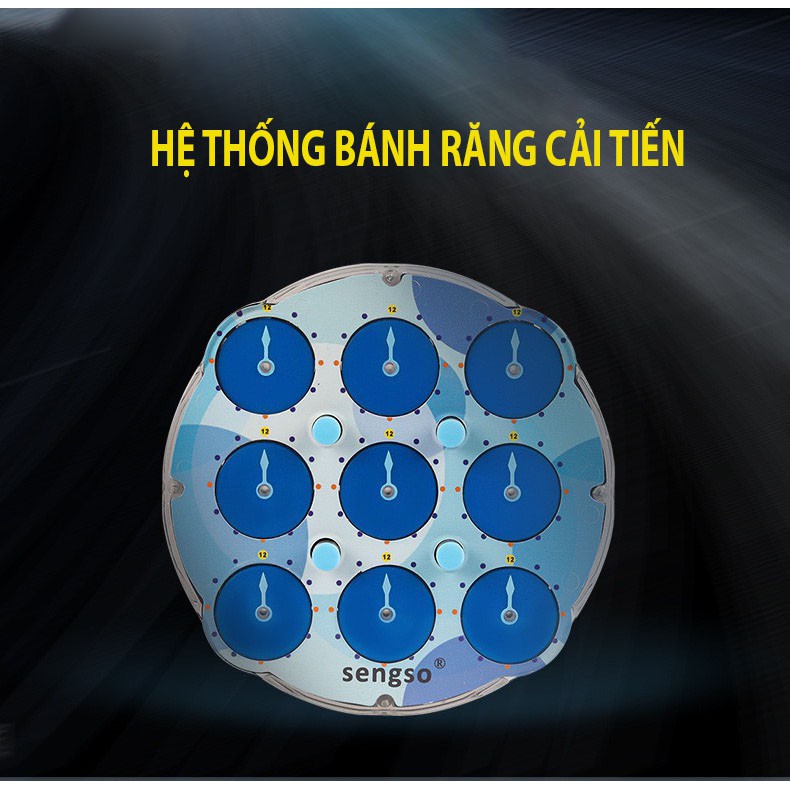 Rubic Biến Thể SengSo Clock Có Nam Châm