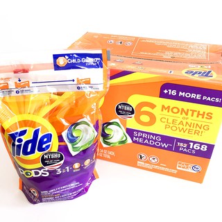 1 bịch 42 viên giặt Tide Mỹ