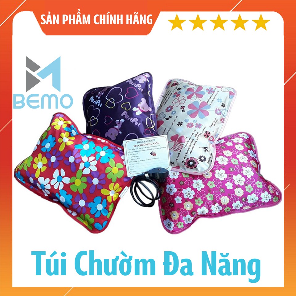 [CHÍNH HÃNG] Túi Chườm Nóng Lạnh Đa Năng, Túi Sưởi Ấm Sạc Điện An Toàn, Chườm Bụng Giảm Đau