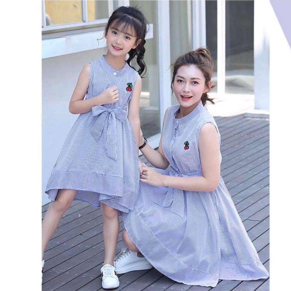 [Đẹp vô đối] Set đồ đôi mẹ và bé hàng thiết kế với chất cotton lụa hàn mềm & đẹp, set mẹ bé gái set mẹ bé trai