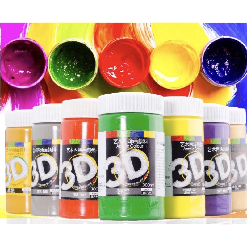 Màu Acrylic 3D lọ 300ml M02