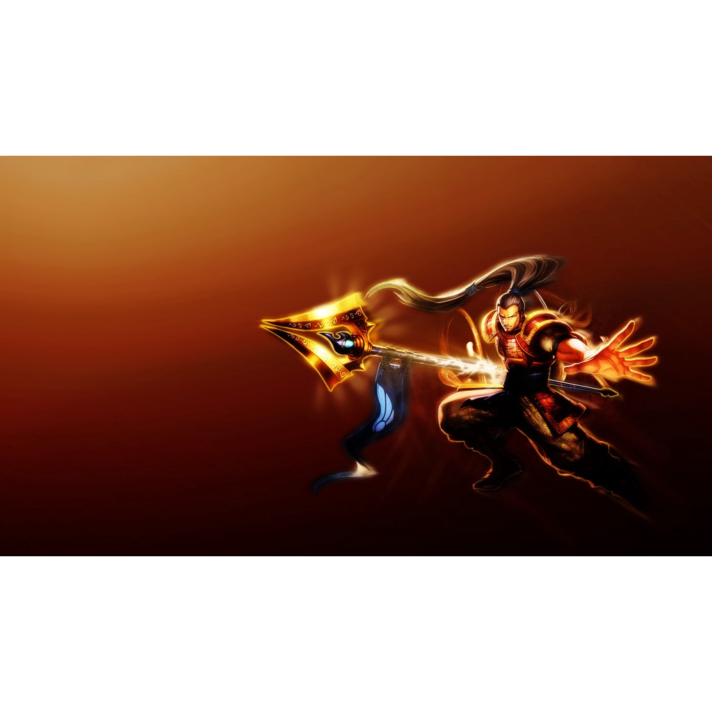 Poster A2, A3, A4 dán tường LoL, decal trang trí có keo XIN ZHAO - Mẫu 1