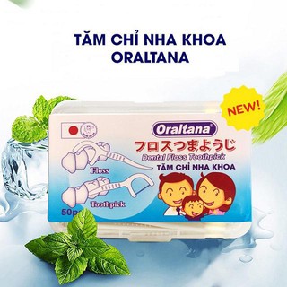 Combo 3 hộp tăm chỉ nha khoa xuất Nhật Oraltana chuẩn ISO