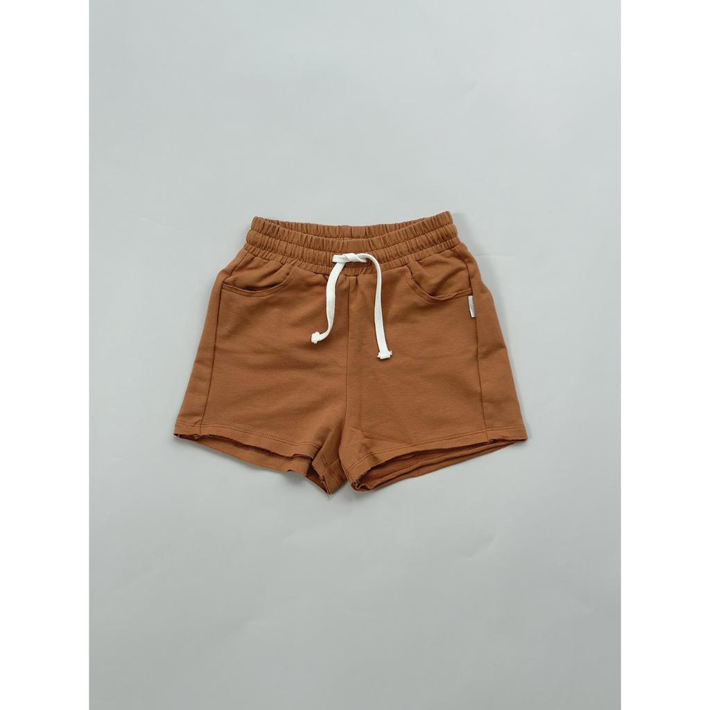 Terry Raw Edge Shorts Macro & Micro 23