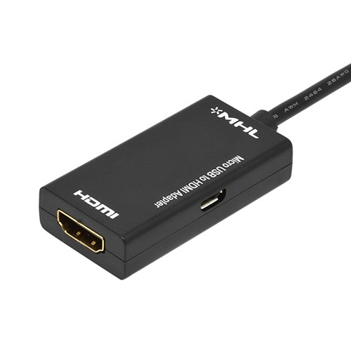 Bộ chuyển đổi cổng MHL Micro USB sang HDMI A A/V TV cho HTC Sony SamSung HDTV